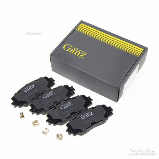 Колодки передние toyota Yaris/Vitz 08/05- GIJ09452