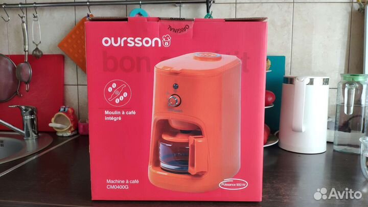 Кофеварка Oursson капельного типа