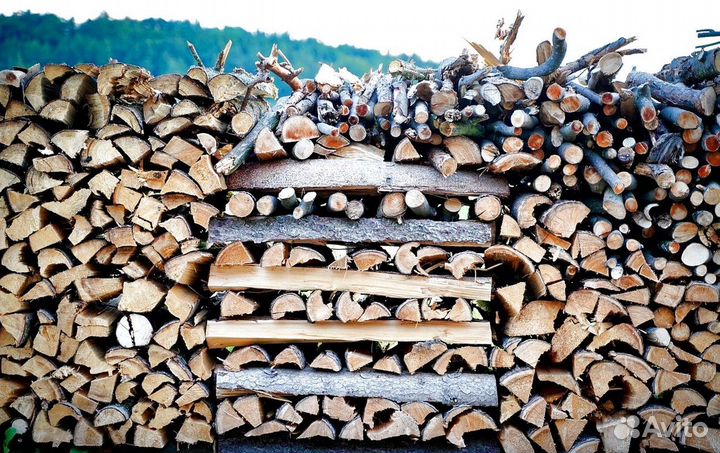 Дрова пиленные