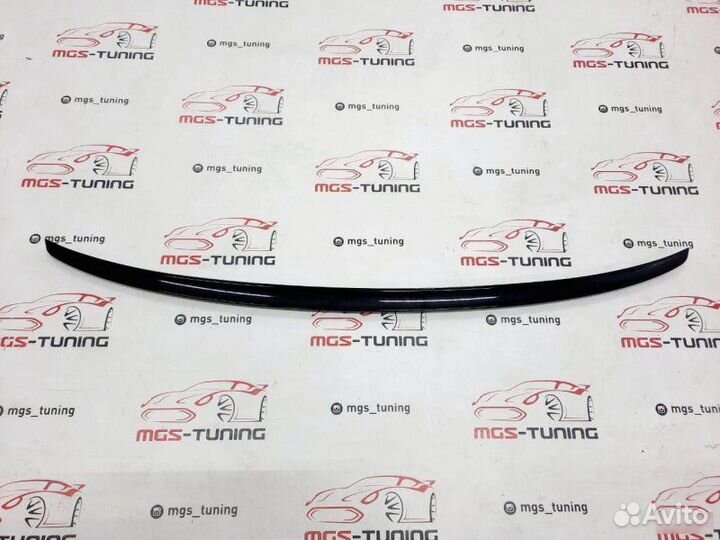 Спойлер на багажник черный на Audi A4 B9 Тайвань