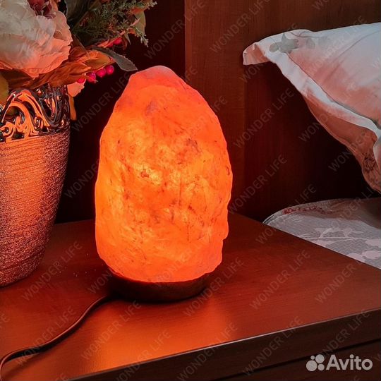 Солевая лампа Wonderlife скала 3-5кг