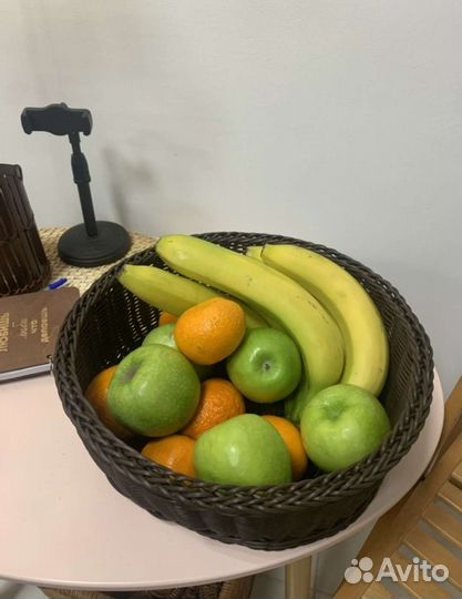 Корзина плетеная для фруктов/овощей
