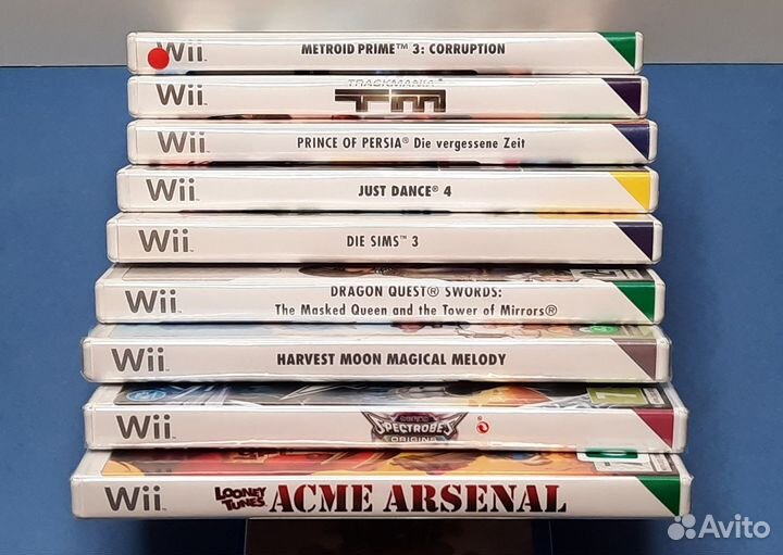 Лицензионные игры Nintendo Wii