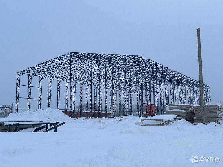 Строительство ангаров, складов, быстровозводимых