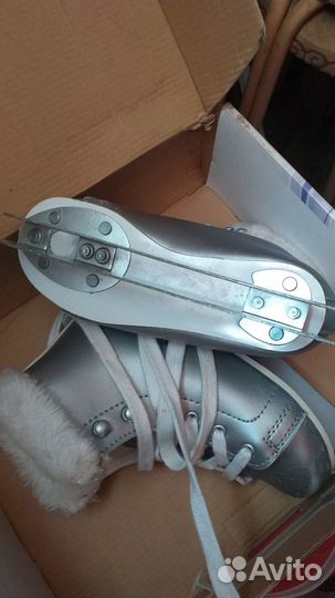 Коньки детские двухполозные 30р