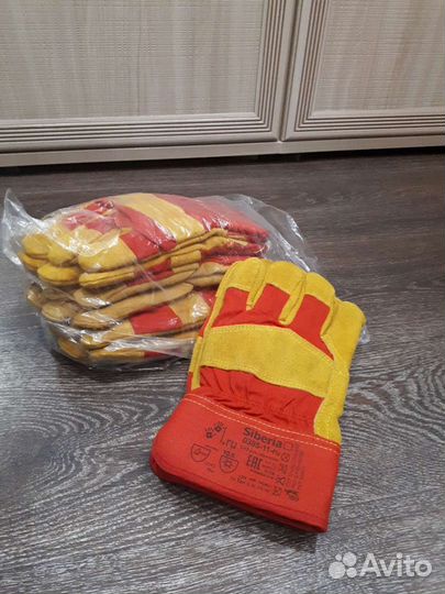 Рукавицы меховые рабочие