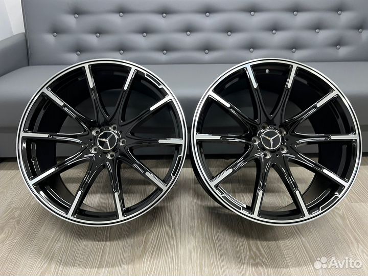 Диски BMF082 R22 на Mercedes GLE Coupe / GLS