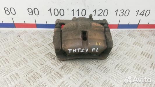 Суппорт тормозной передний левый nissan X-trail T3