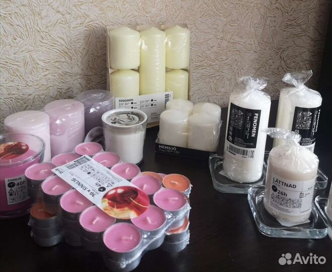 Свечи икеа IKEA