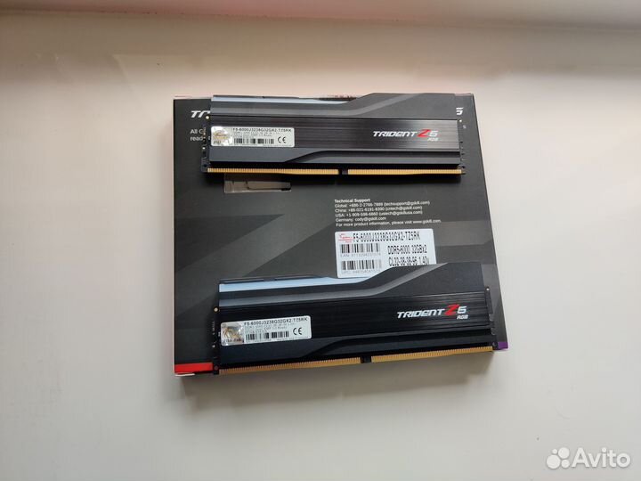 G.Skill Trident Z5 RGB 64GB (2x32GB) 6000Mhz