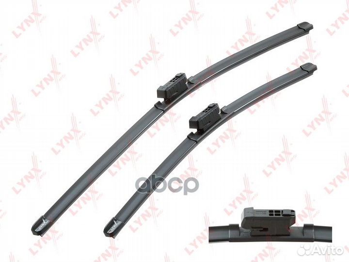 LB-1251) Комплект бескаркасных щеток стеклоочи