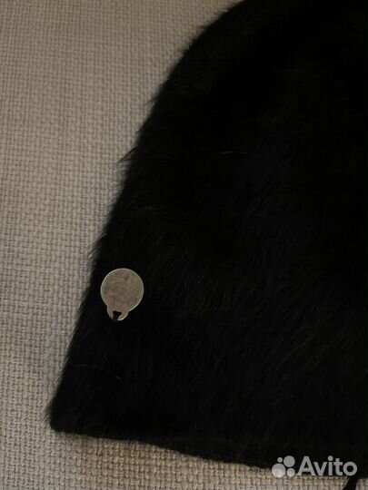 Шапка шерсть трикотаж пух мохер кашемир