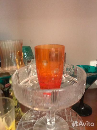 Цветной хрусталь редкий