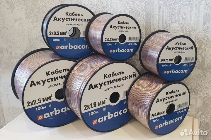 Кабель аккустический Hi-Fi медный и омеднённый