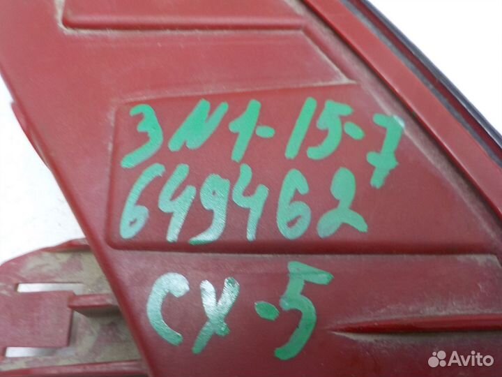 Фонарь заднего бампера BMW X6 G06 2019