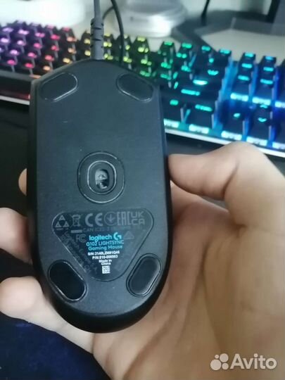Мышка logitech g102 LightSync