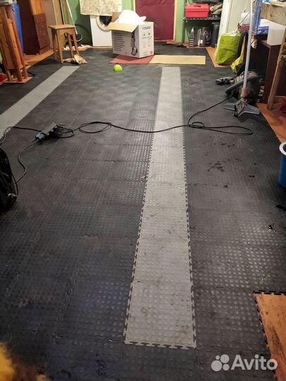 Модульная плитка для гаража