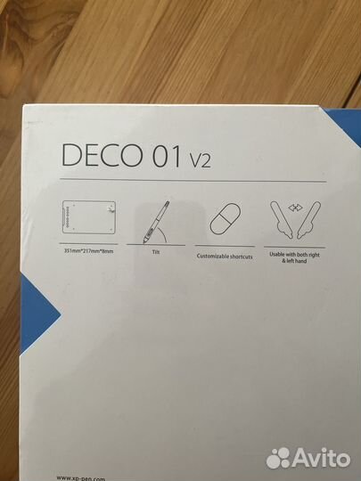 Графический планшет XPPen Deco 01 V2 (новый)