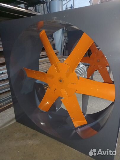 Сушильные камеры древесины-осевые вентиляторы во№8