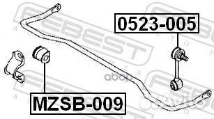 Тяга стабилизатора зад прав/лев 0523005 Febest