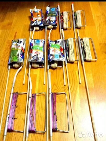 Снасть закидушка (Резинка Ручной работы)