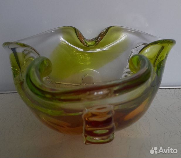 Пепельница стеклянная (стекло ) СССР