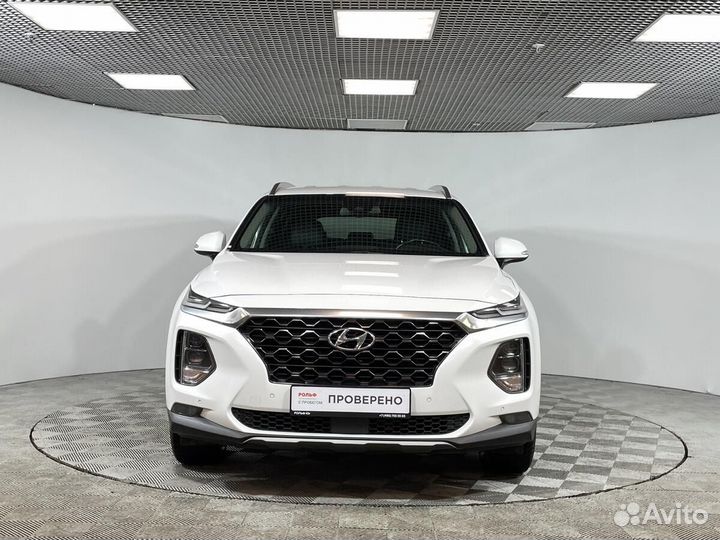 Hyundai Santa Fe 2.2 AT, 2018, 96 665 км