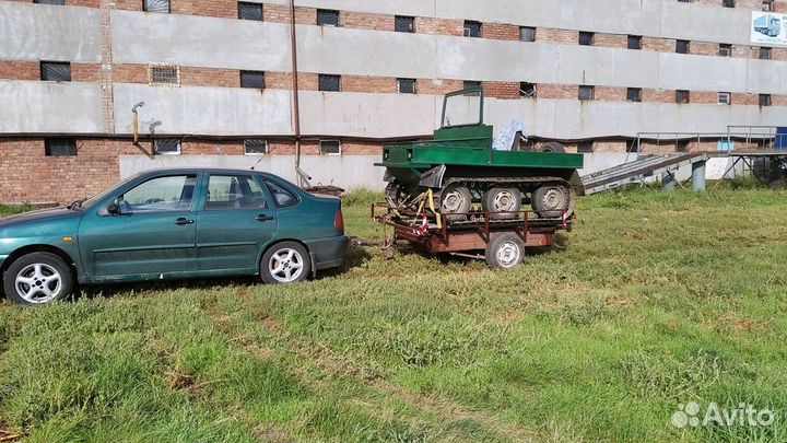 Снегоболотоход Филин, плавающий