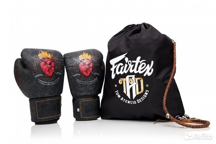 Боксёрские перчатки Fairtex BGV Heart of Warrior