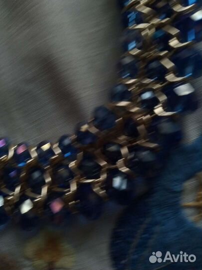 Ожерелье из чешского стекла,ссср