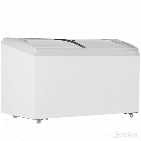 Морозильный ларь с круглым стеклом новый