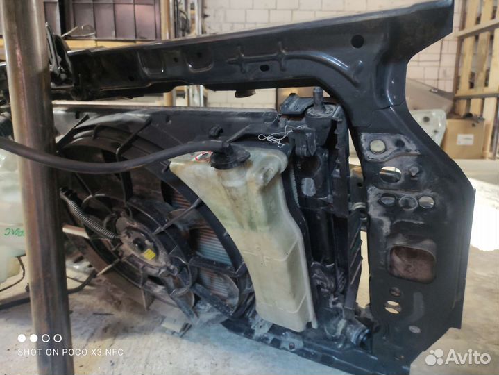 Усилитель бампера на Хундай Солярис хэтчбек дорест