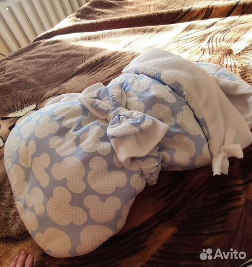 Конверт на выписку зимний или в коляску