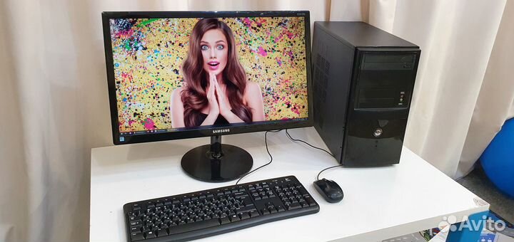 Комп 4-Ядра i5 / 16-Гигабайт / с Монитором