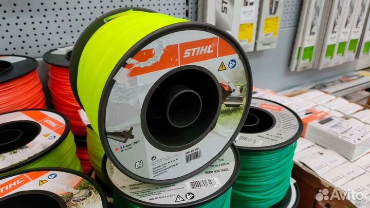 Леска триммерная stihl (оригинал) 2.4мм х 281м