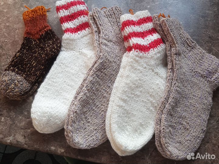 Носки вязаные ручной работы