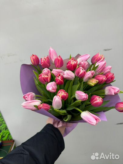 Тюльпаны Букет тюльпанов Цветы с доставкой