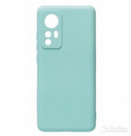 Чехол для Xiaomi 12 Lite Silicone cover (Мятный)