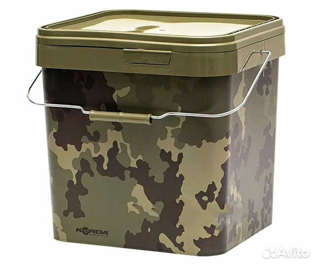 Korda Ведро Compac Bucket с крышкой 17л 10л 5л