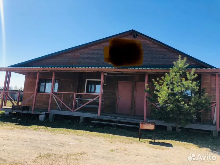 База отдыха на берегу Ладожского озера