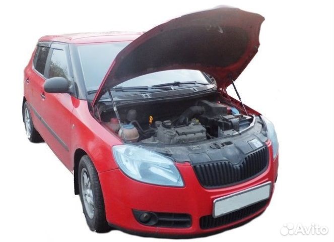 Газовые Упоры Капота Skoda Roomster 2007-14