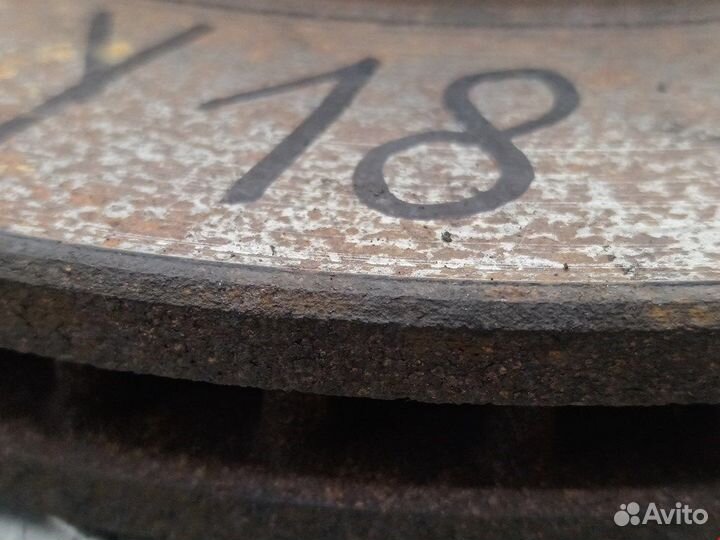 Диск тормозной передний Mitsubishi Lancer 9