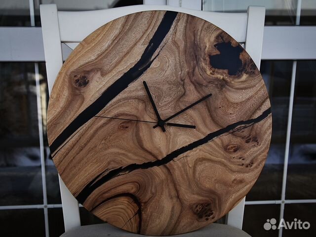 Часы из массива, часы из дерева