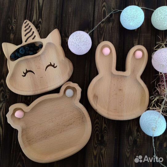 Менажница деревянная