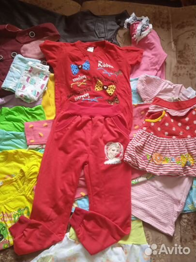 Вещи пакетом на девочку