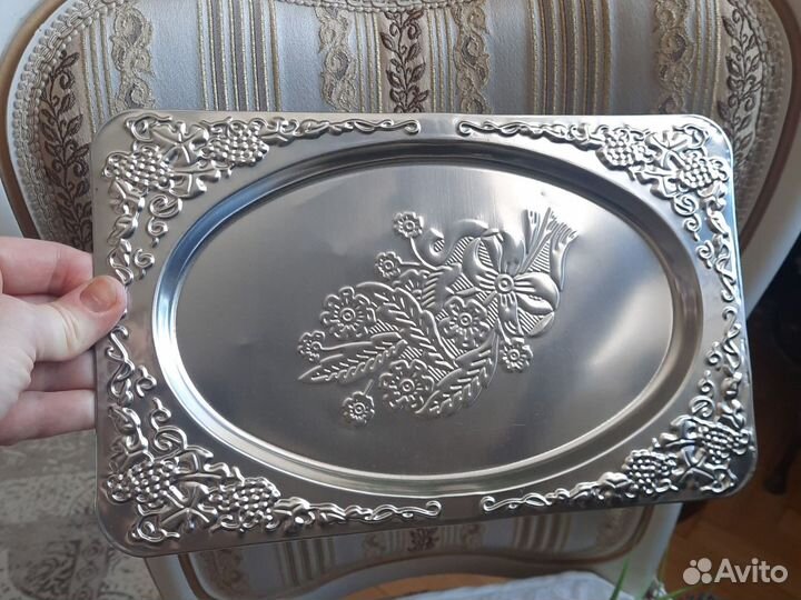 Поднос Хрусталь Ваза