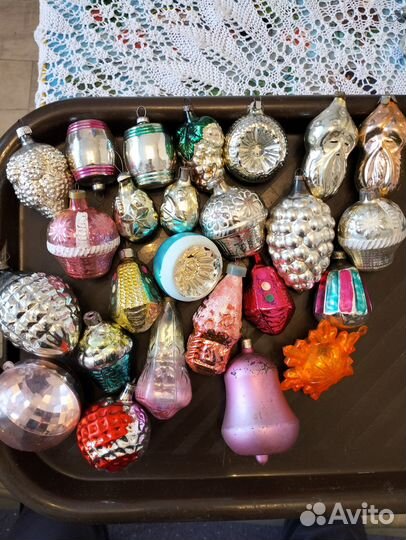 Елочные игрушки СССР