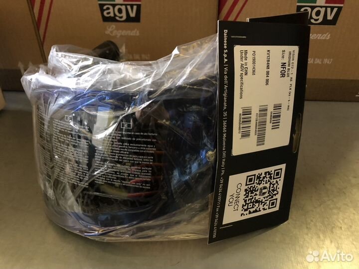 Оригинальный визор AGV для шлемов K1/K3/K5/Pista