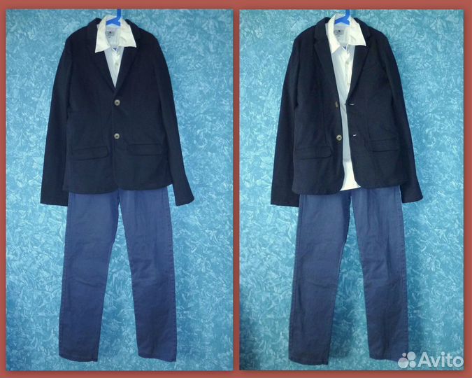 Школьная одежда (синий цвет) 158