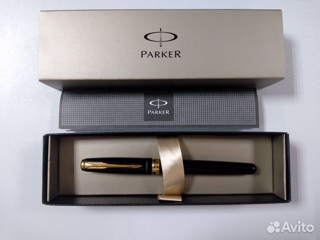 Ручка Parker Sonnet Laque Black GT роллер